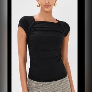 Reformation Addison Knit Top Blouse